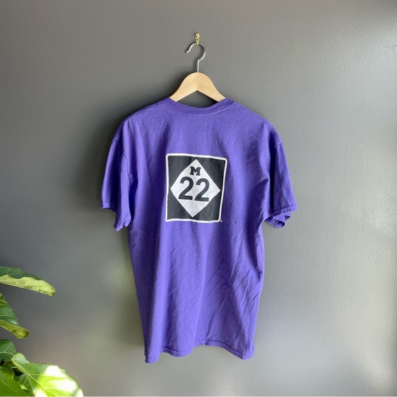 M22 Logo Purple Graphic Tee - Picture 4 of 6